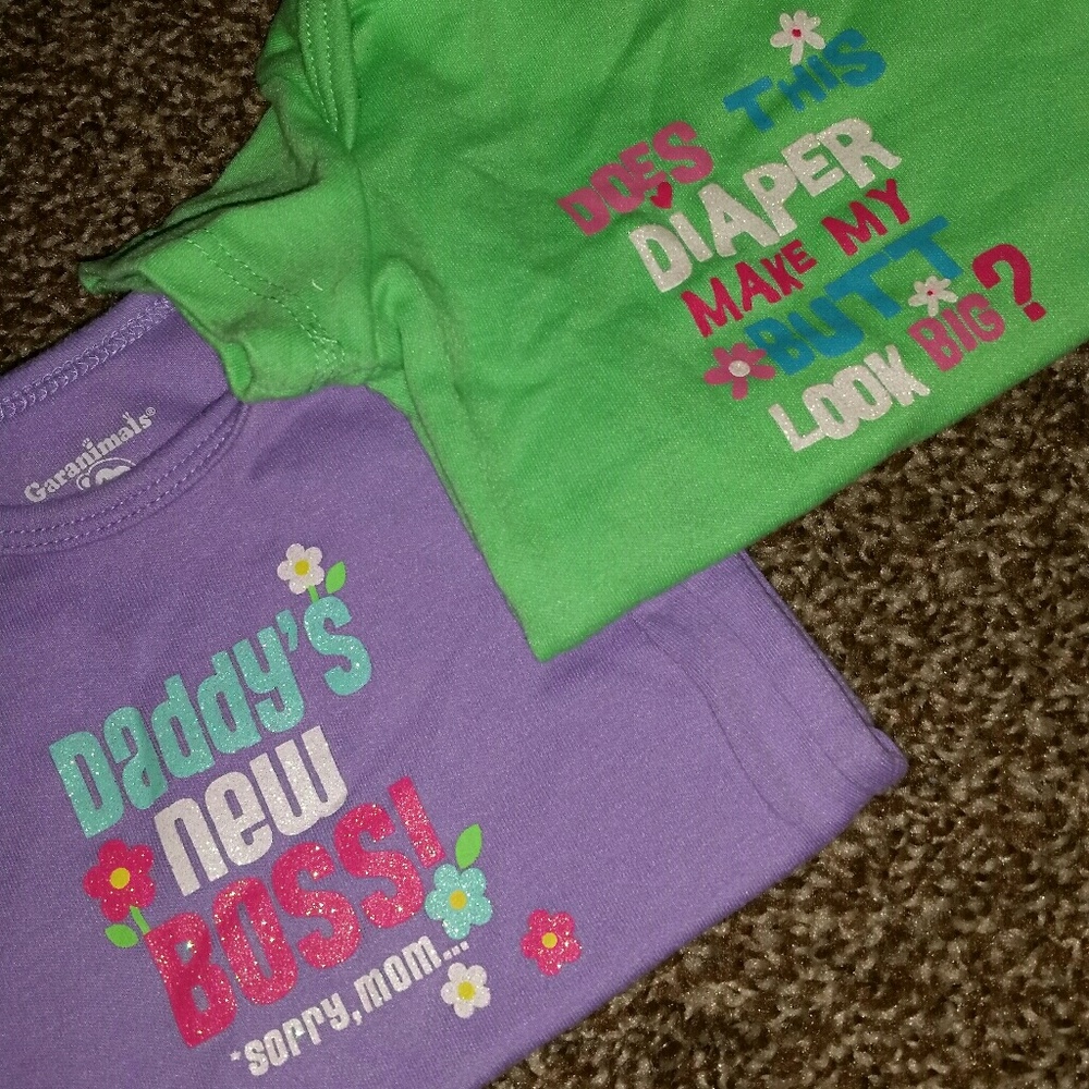 0-3 month grafic onsies